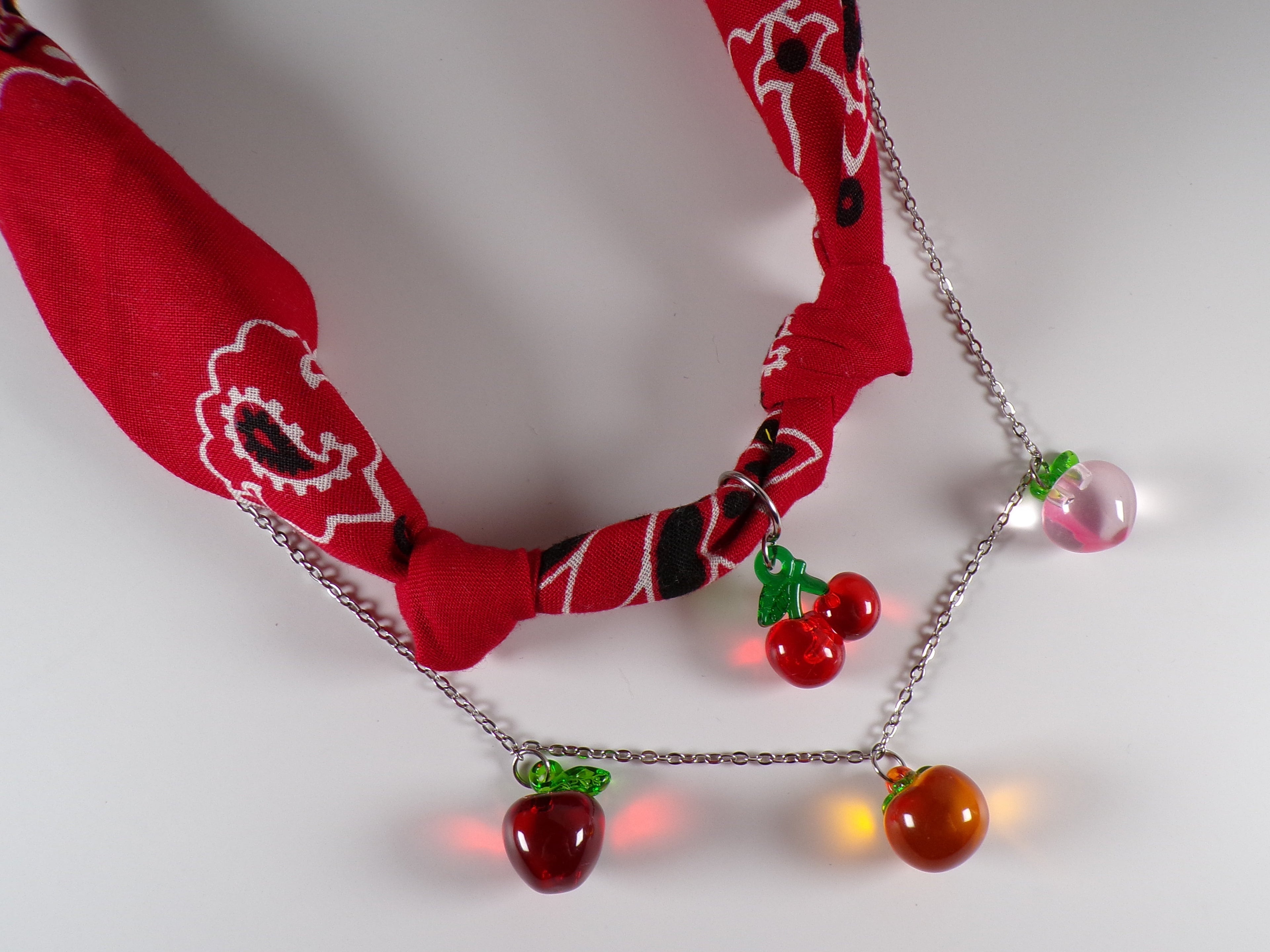 Fruits Bandana Necklace