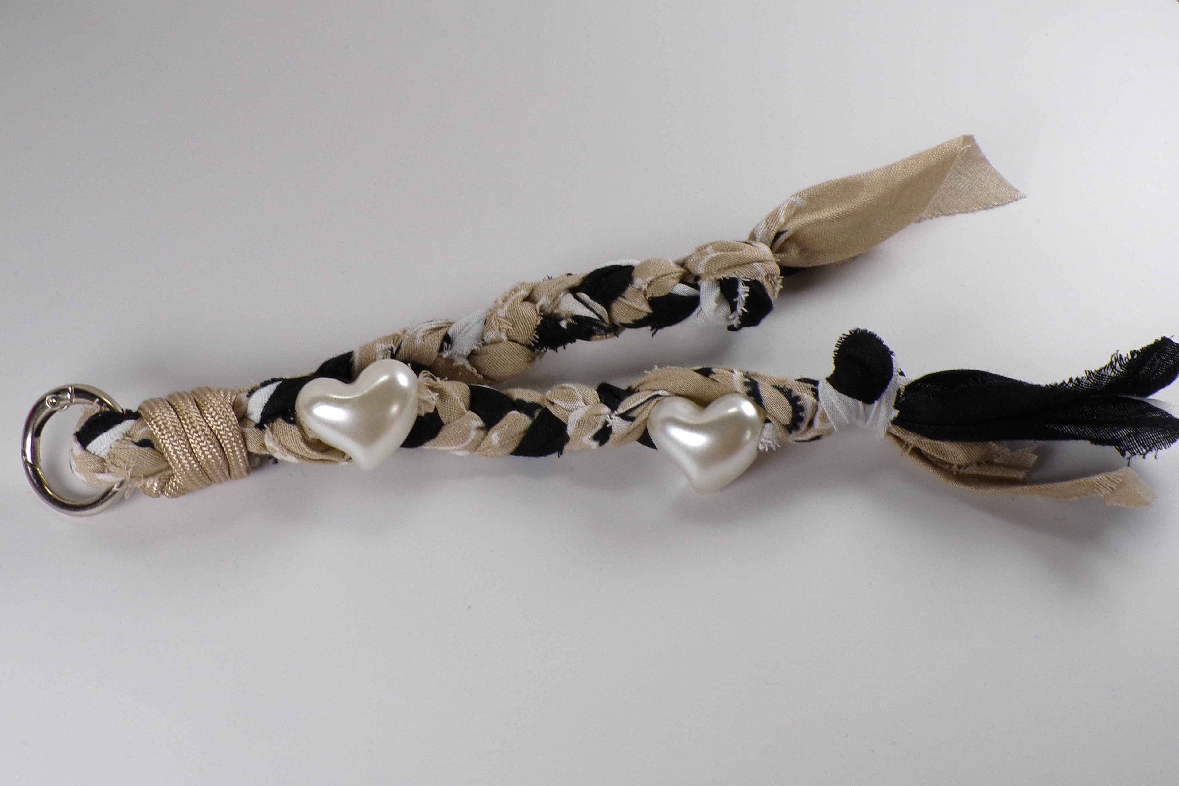 Braided Bandana Keychain (varios)