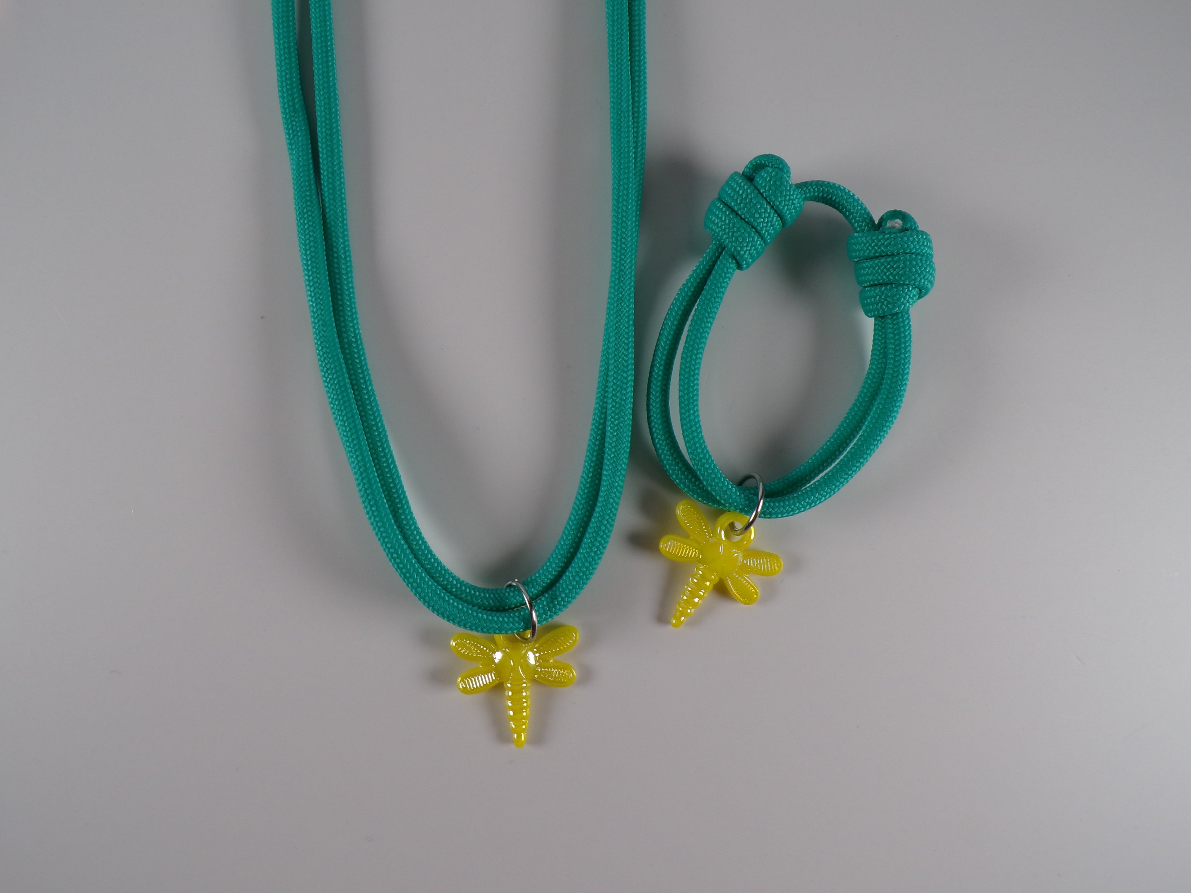 Libélula Adjustable Necklace and Bracelet for girls (varios)