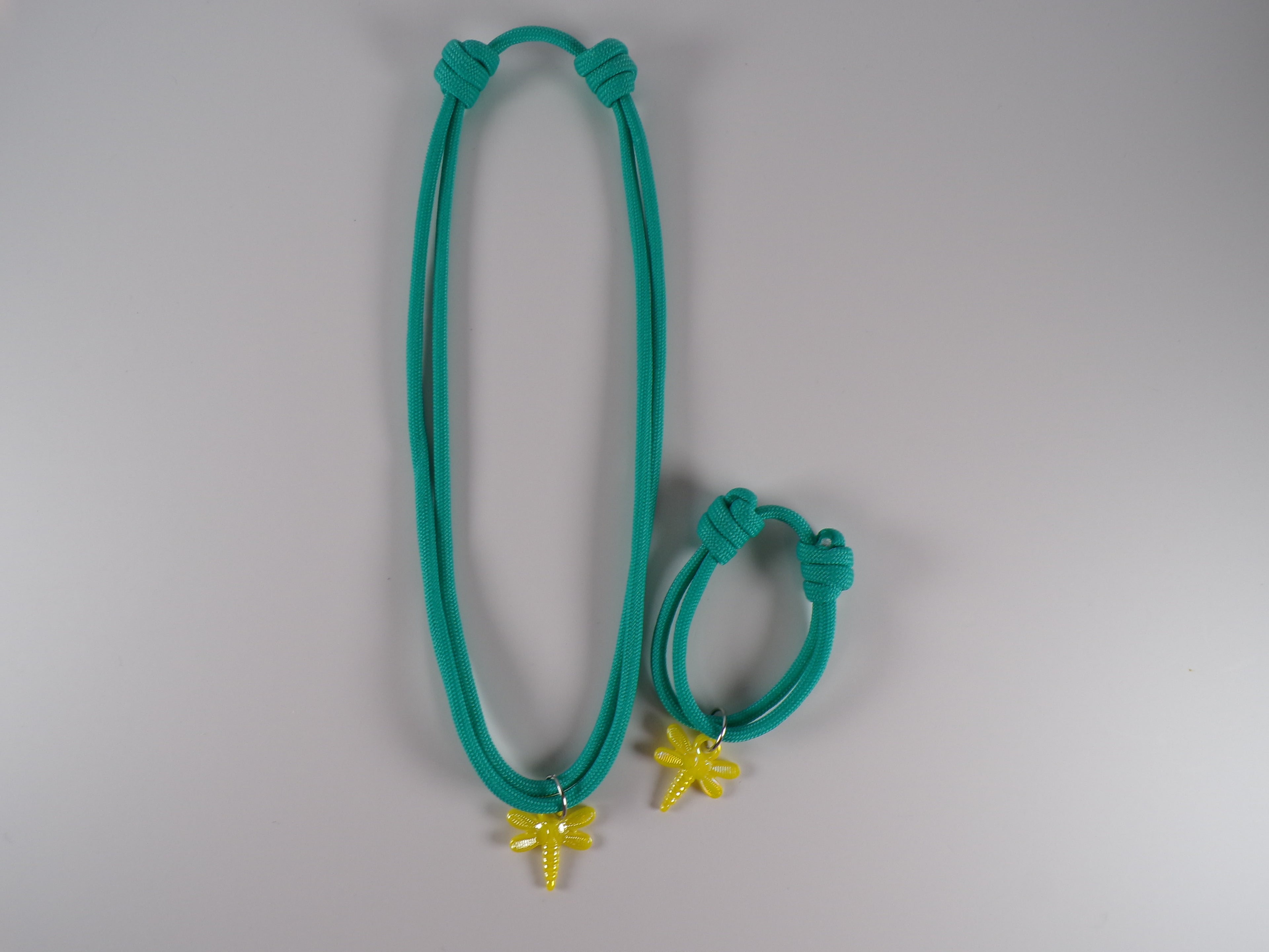 Libélula Adjustable Necklace and Bracelet for girls (varios)
