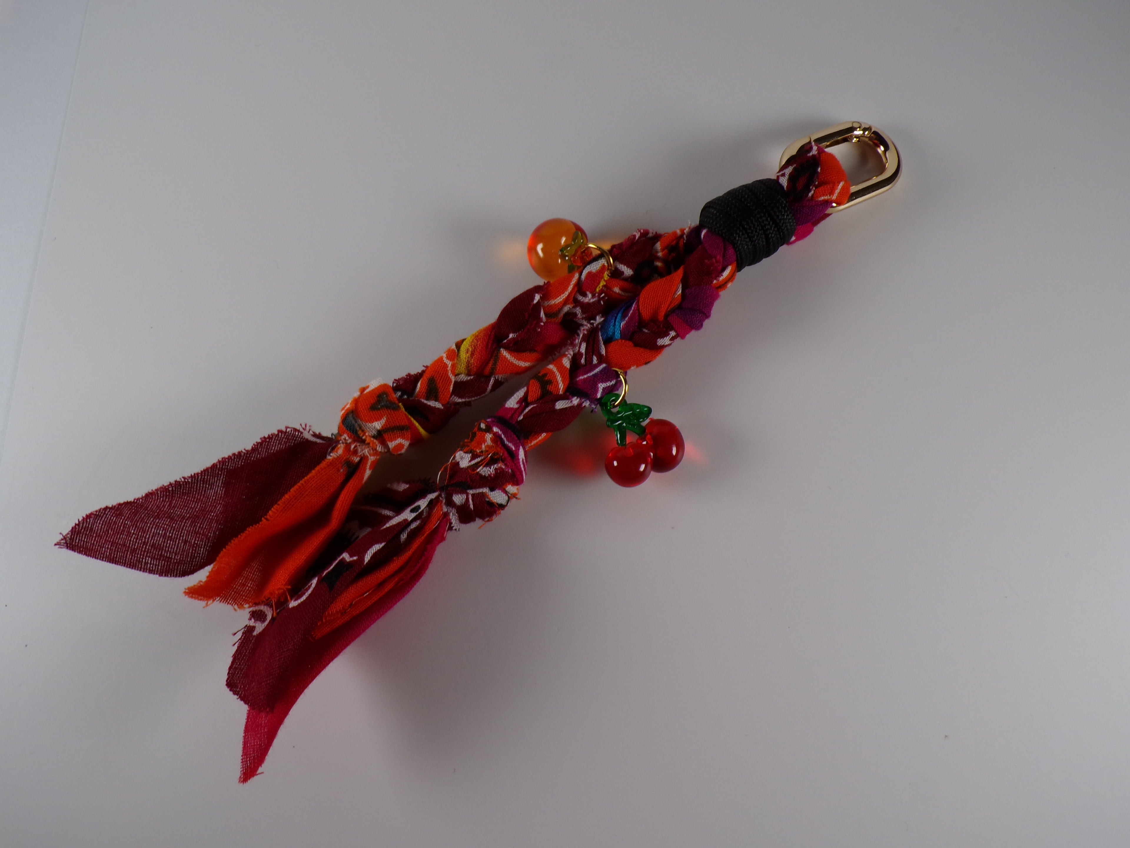 Braided Bandana Keychain (varios)