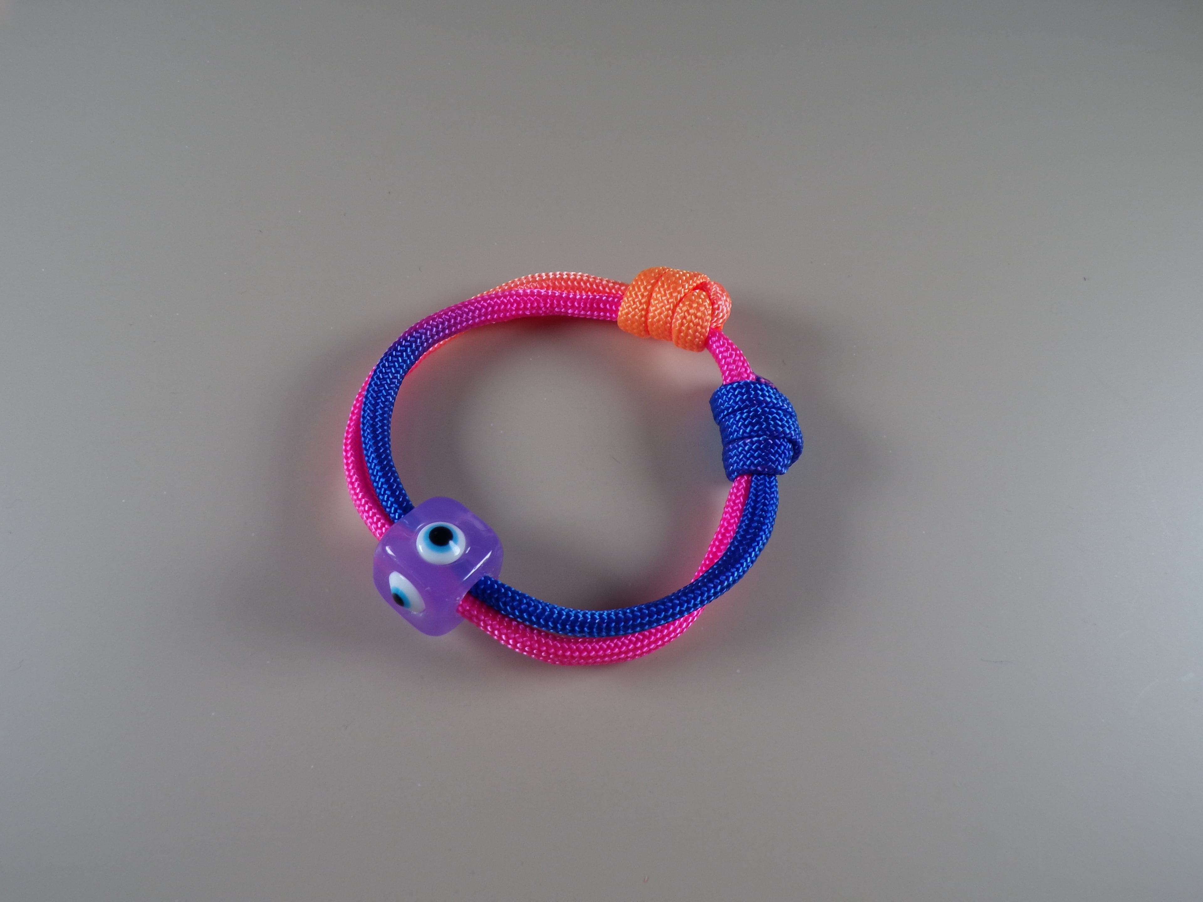 Turkish eye Adjustable Paracord Bracelet