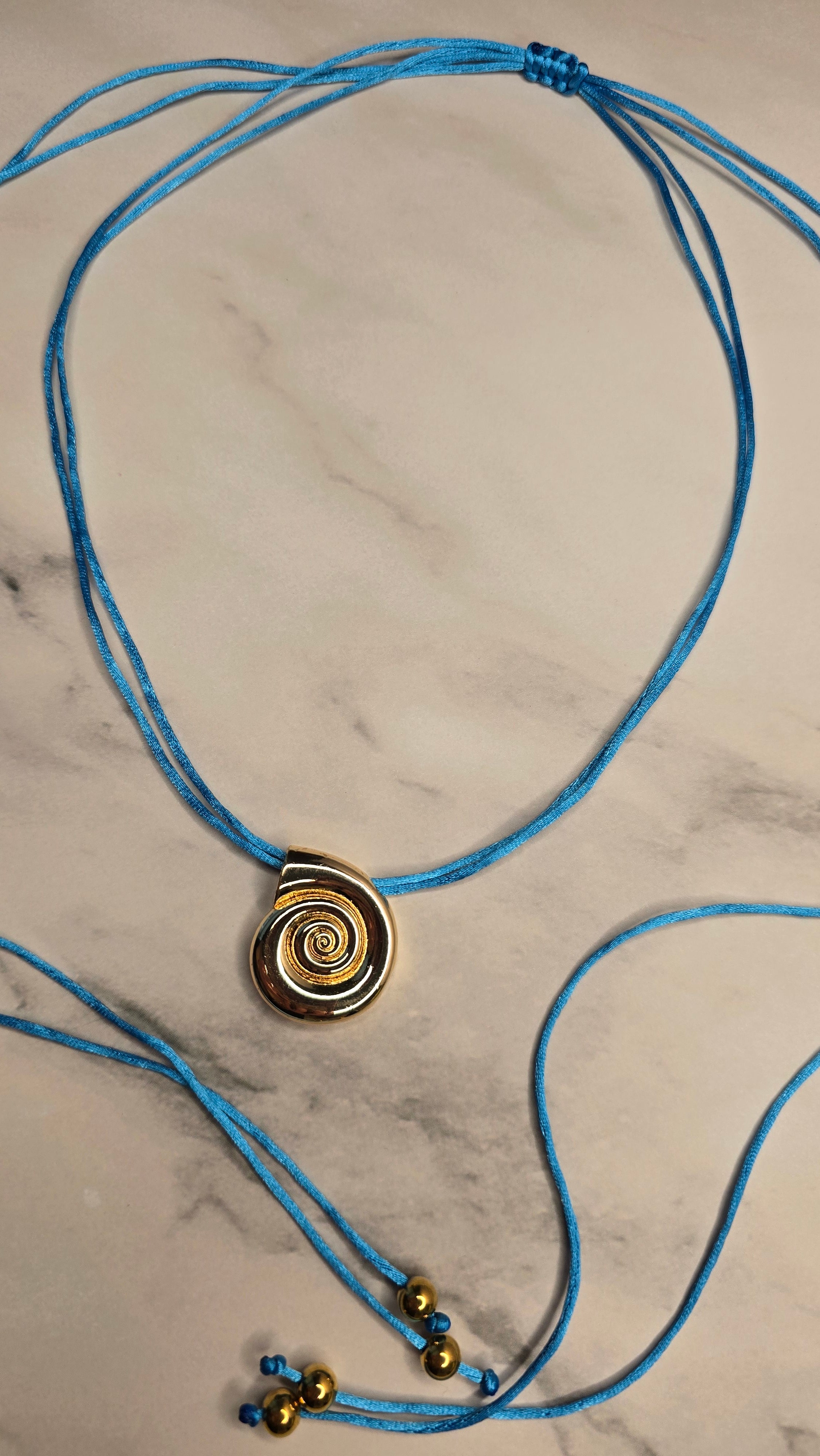 Endless Summer Shell Adjustable Necklace