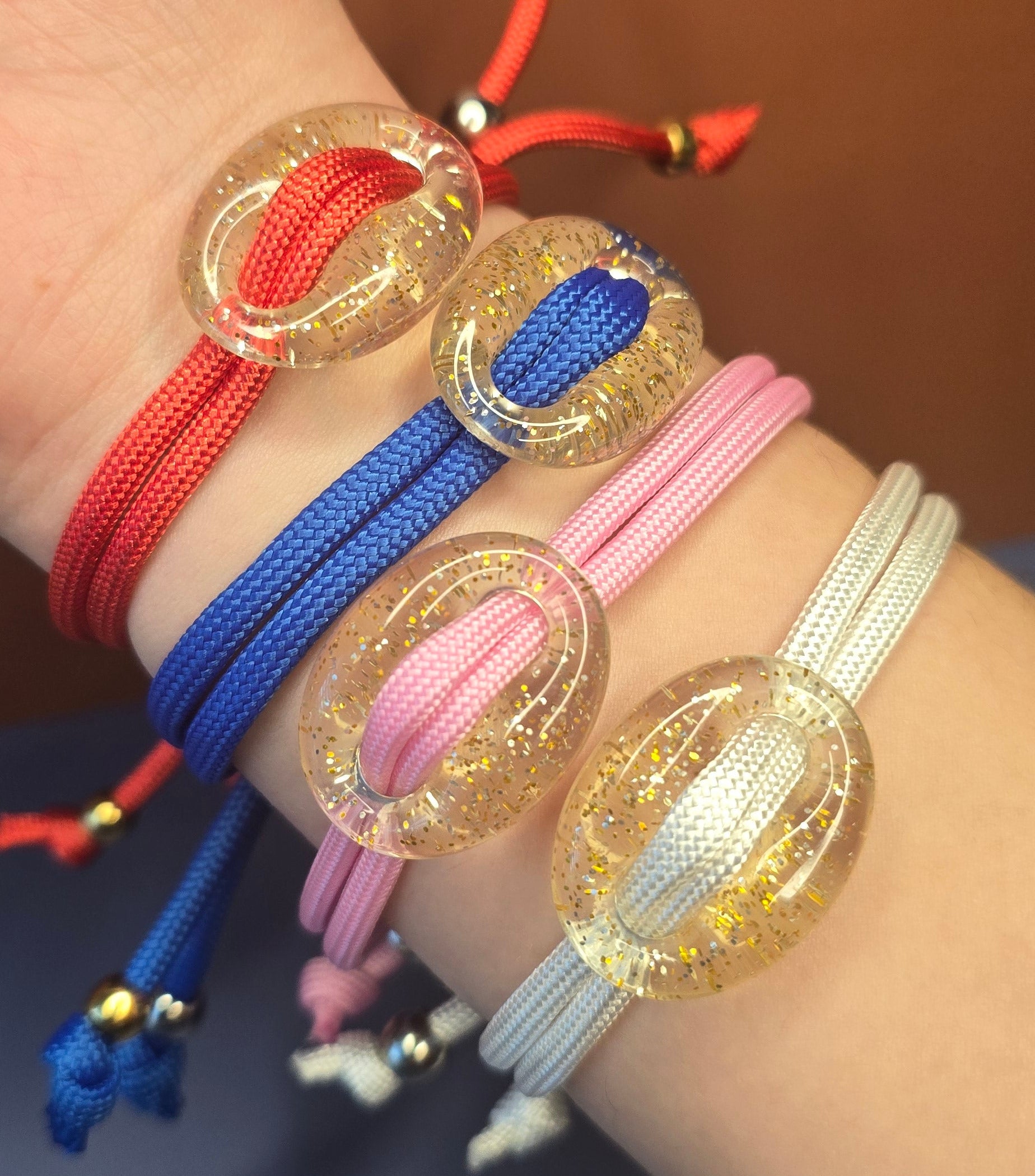 Spark of Love Adjustable Paracord Bracelet