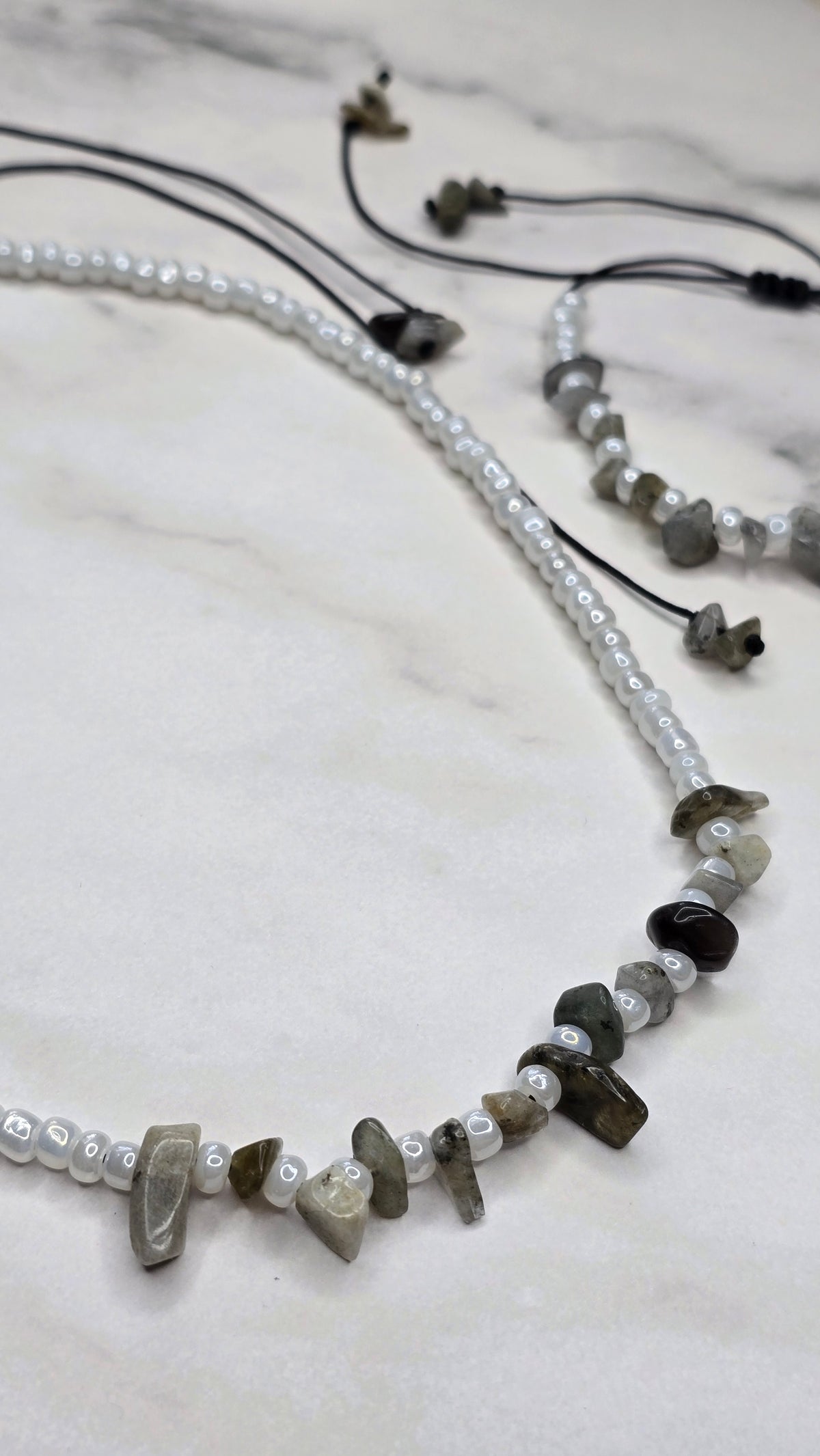 Mystic Moon Adjustable Necklace and Bracelet