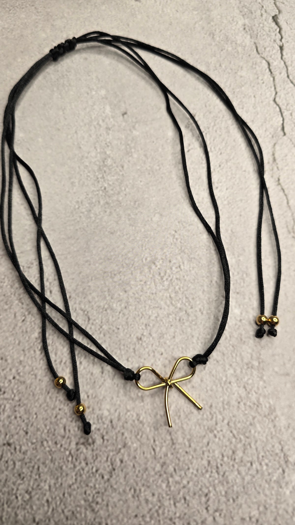 Sweet Bow Adjustable Necklace (varios)