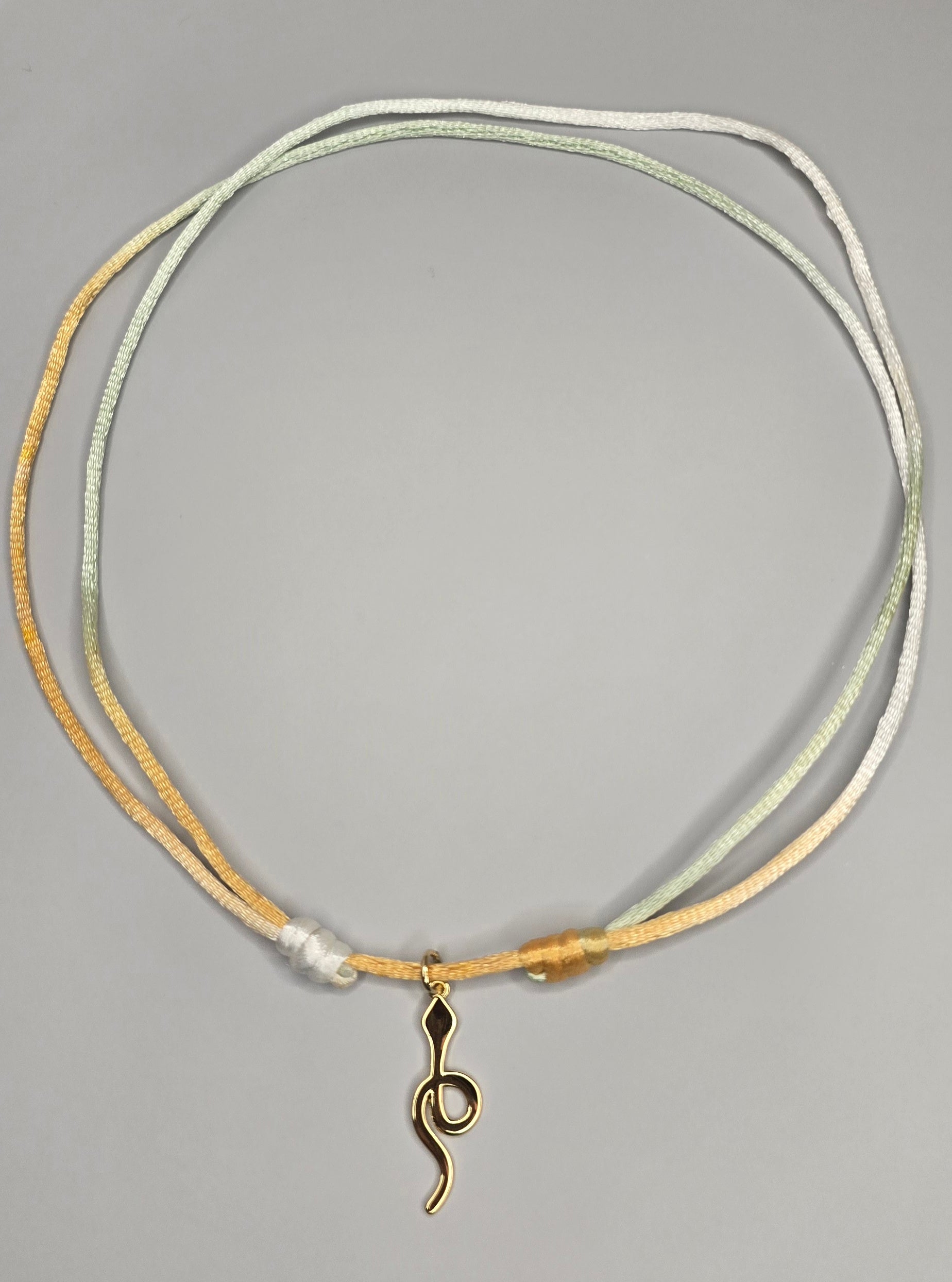 Serpent Icon Adjustable Necklace