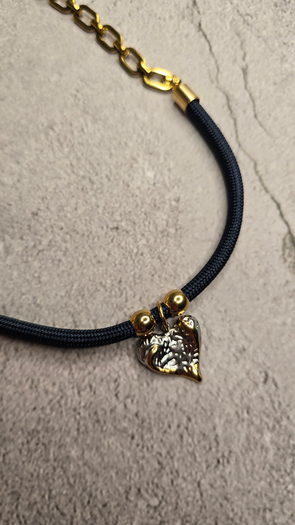 Melted Heart Necklace