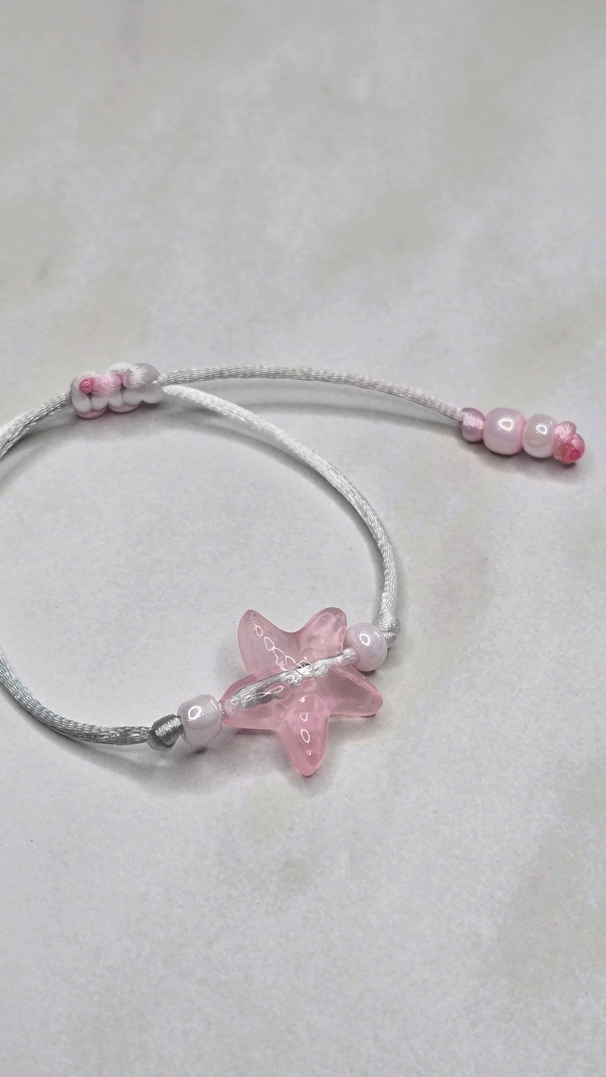 Starfish Adjustable Bracelet for girls • Salty Summer Collection 🏖🐚✨️