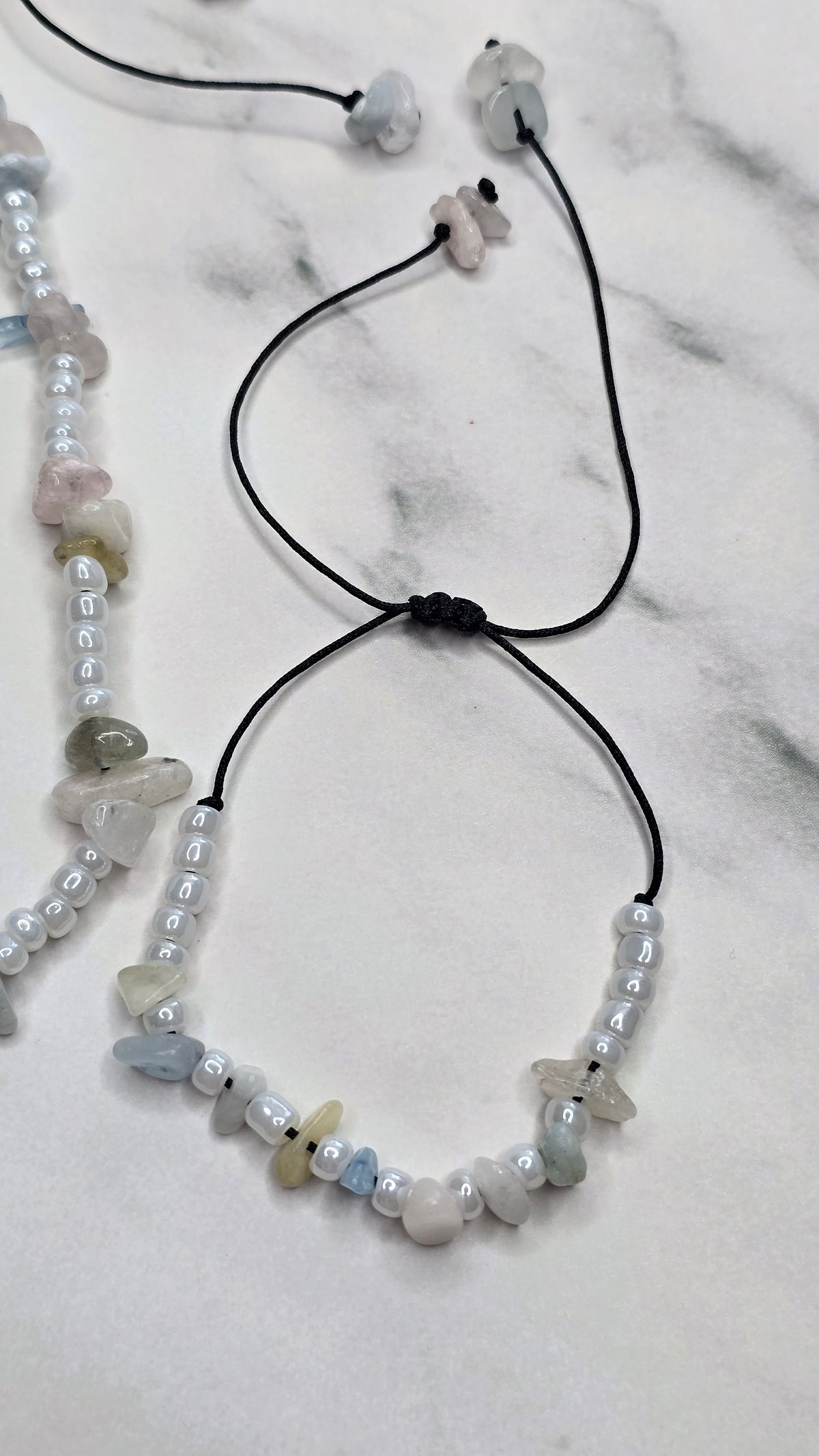 Sandy Adjustable Necklace and Bracelet