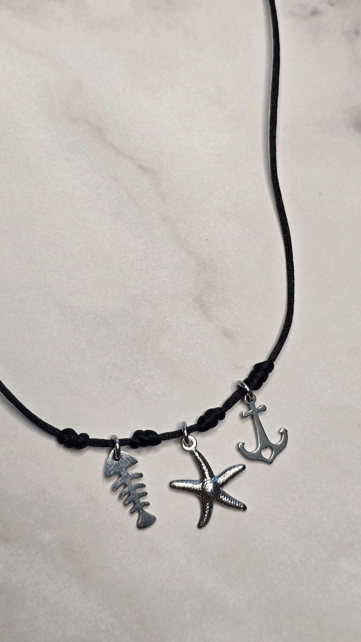 Fish Skeleton Adjustable Choker