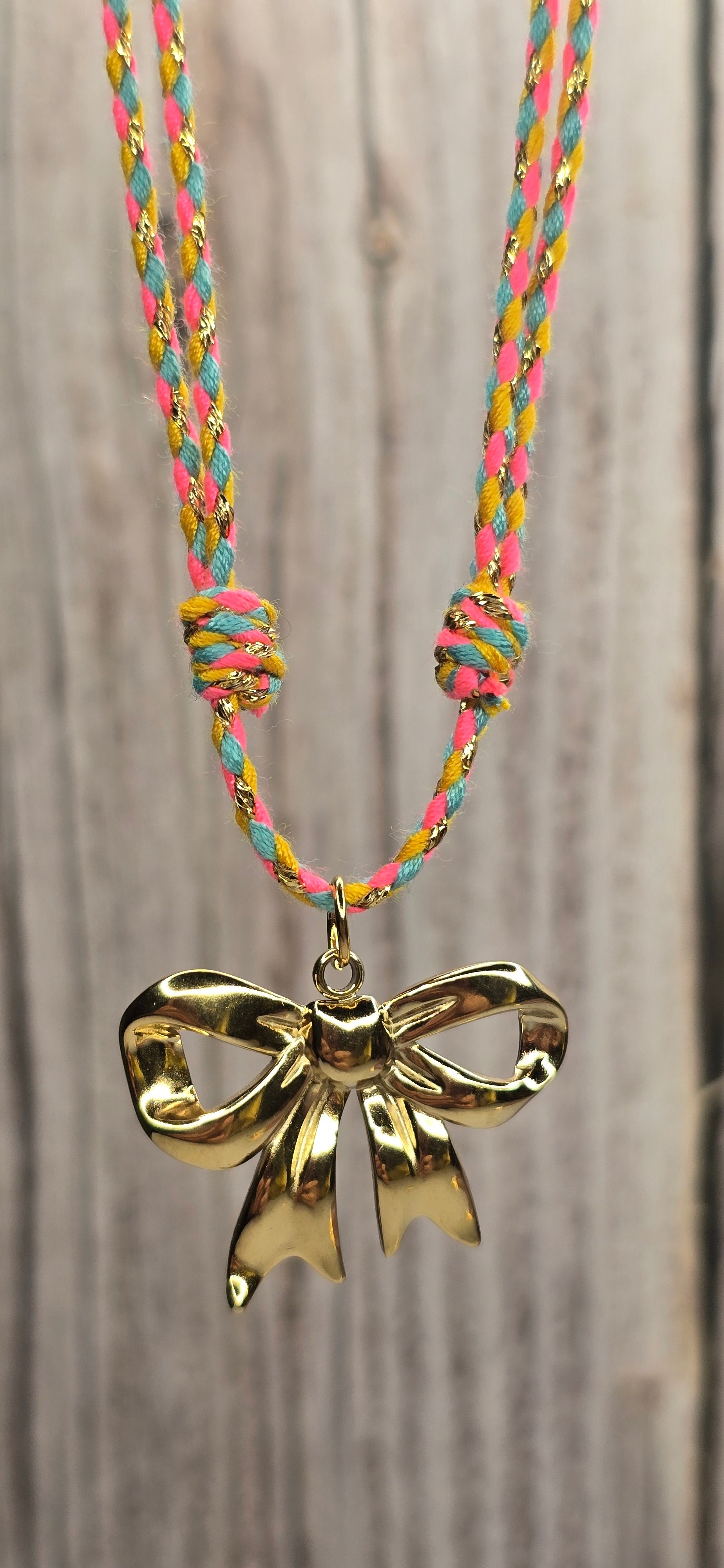 Dreamy Bow Adjustable Necklace