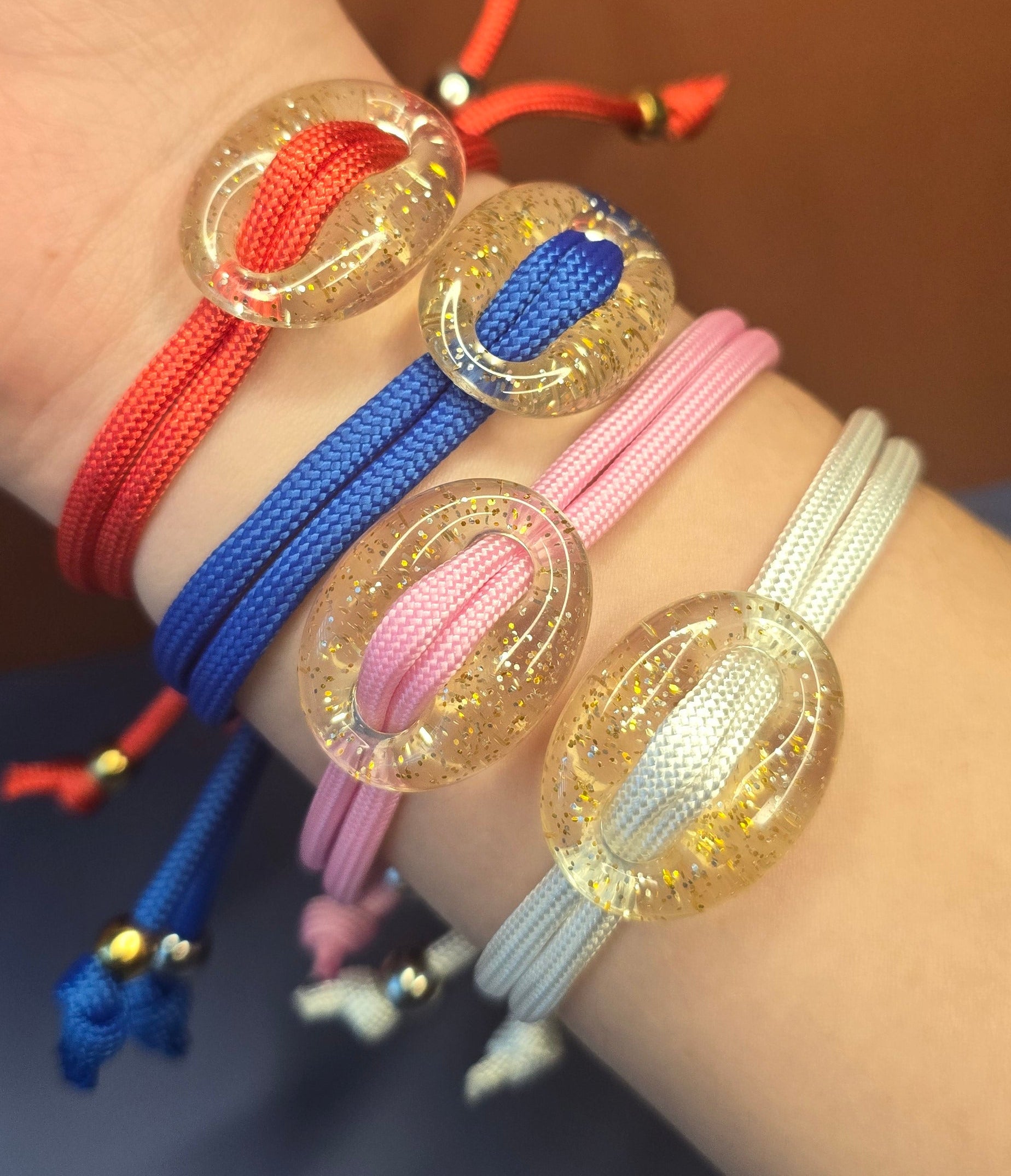 Spark of Love Adjustable Paracord Bracelet