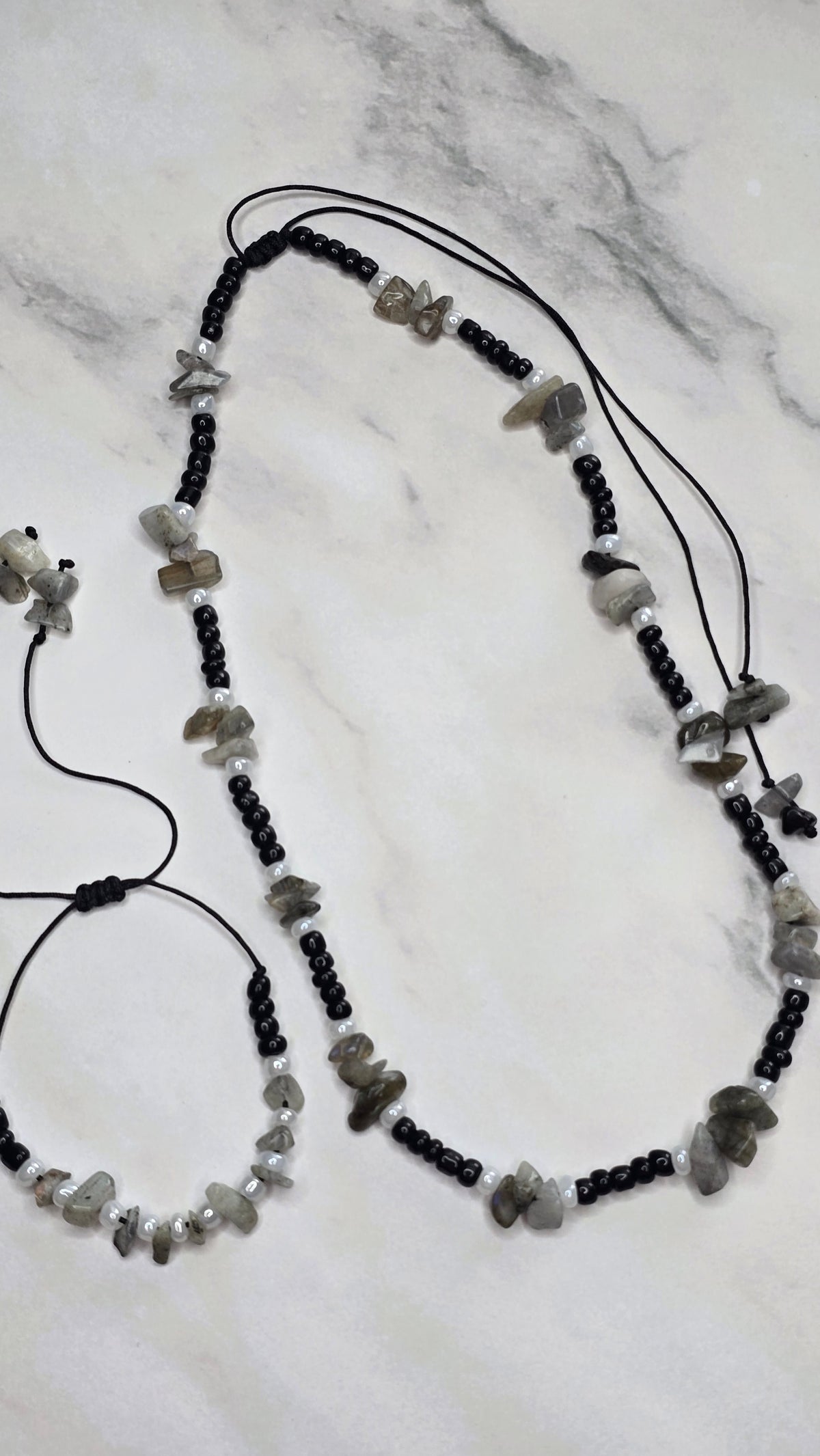 Elegance Adjustable Necklace and Bracelet