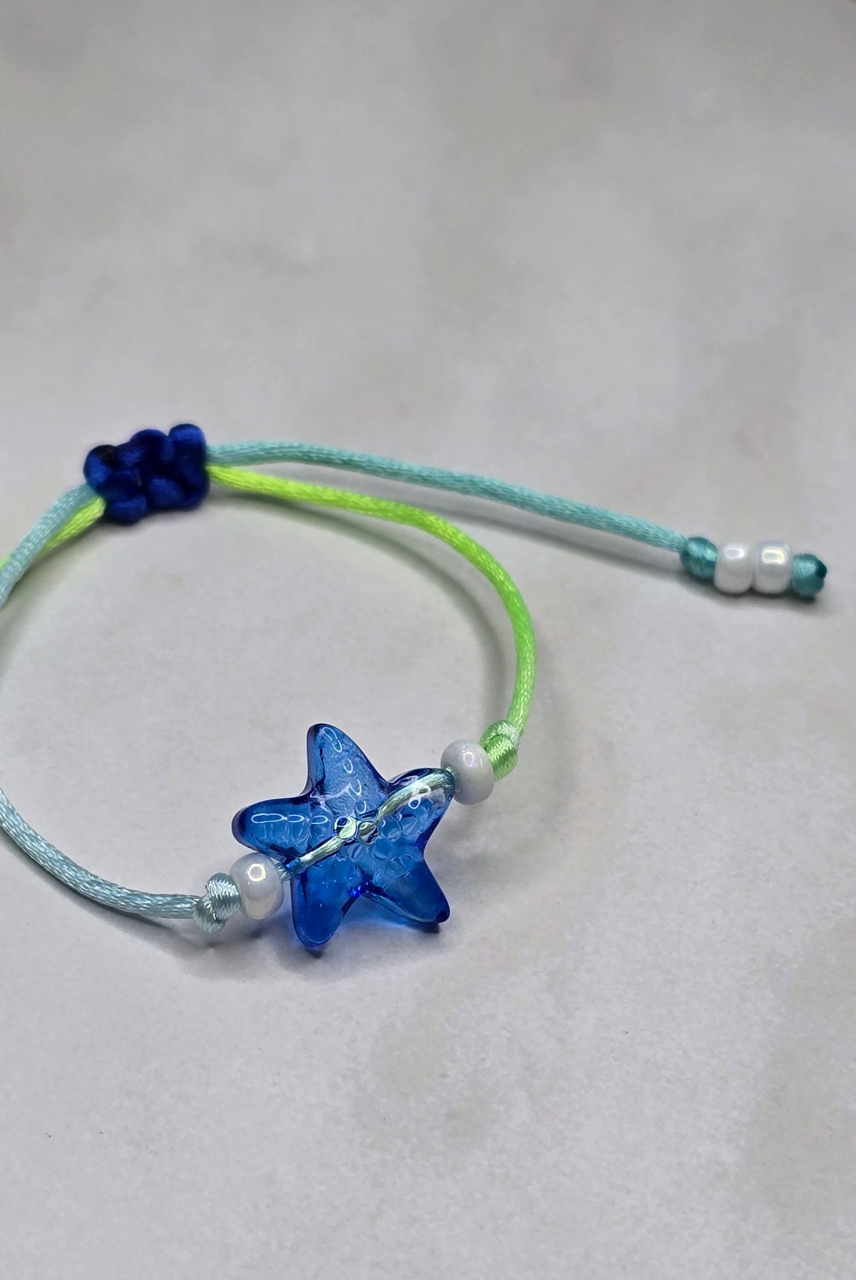 Starfish Adjustable Bracelet for girls • Salty Summer Collection 🏖🐚✨️