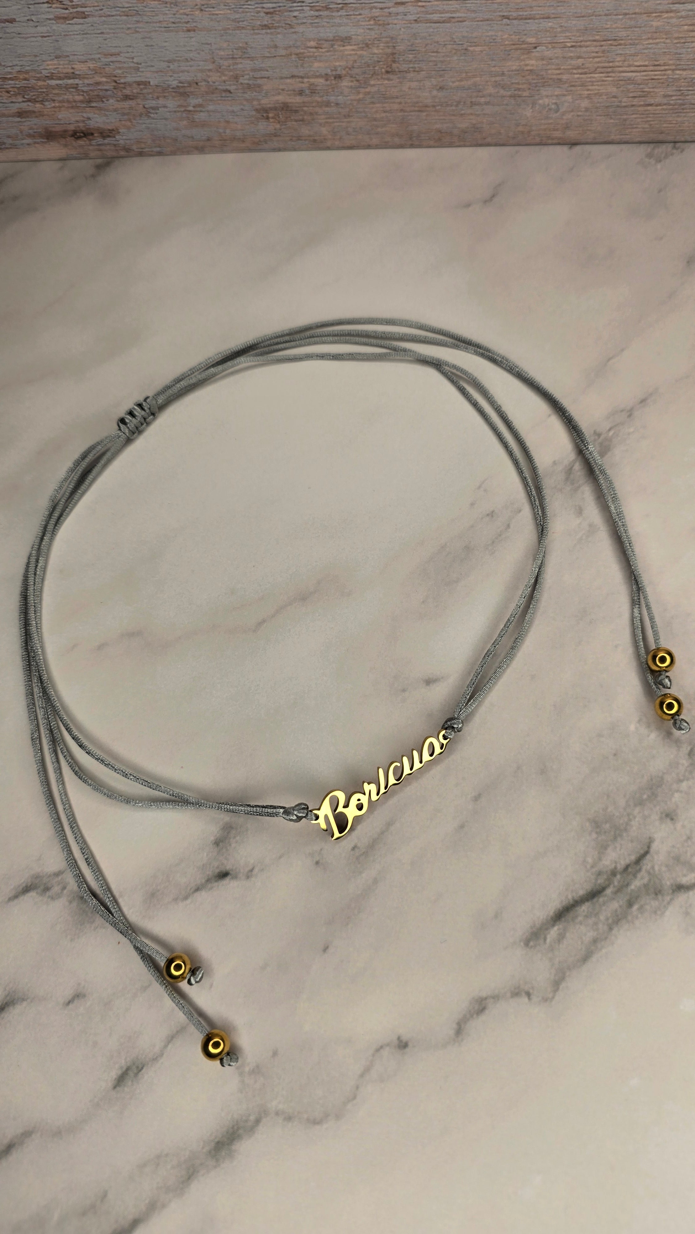 Orgullo Boricua Adjustable Necklace