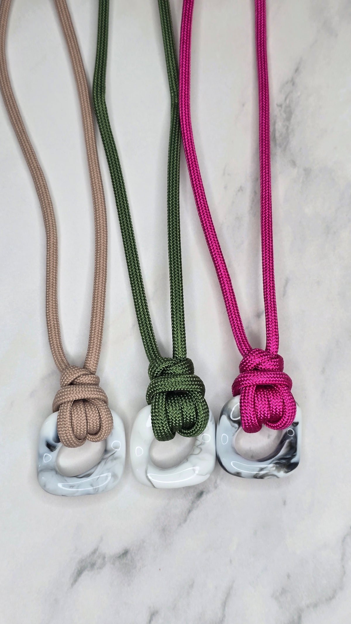White Marble Necklace