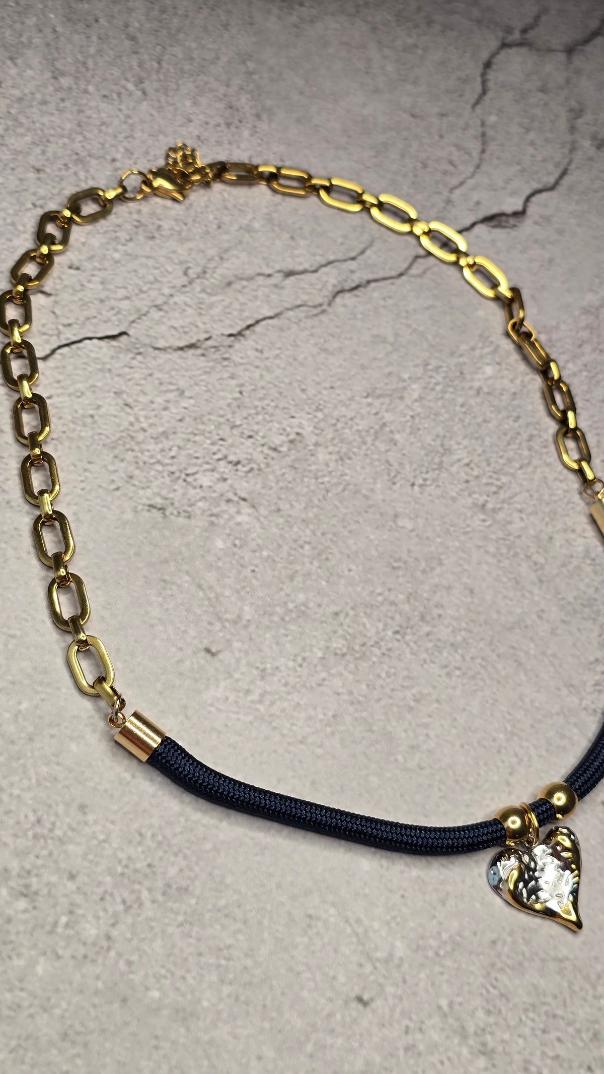 Melted Heart Necklace