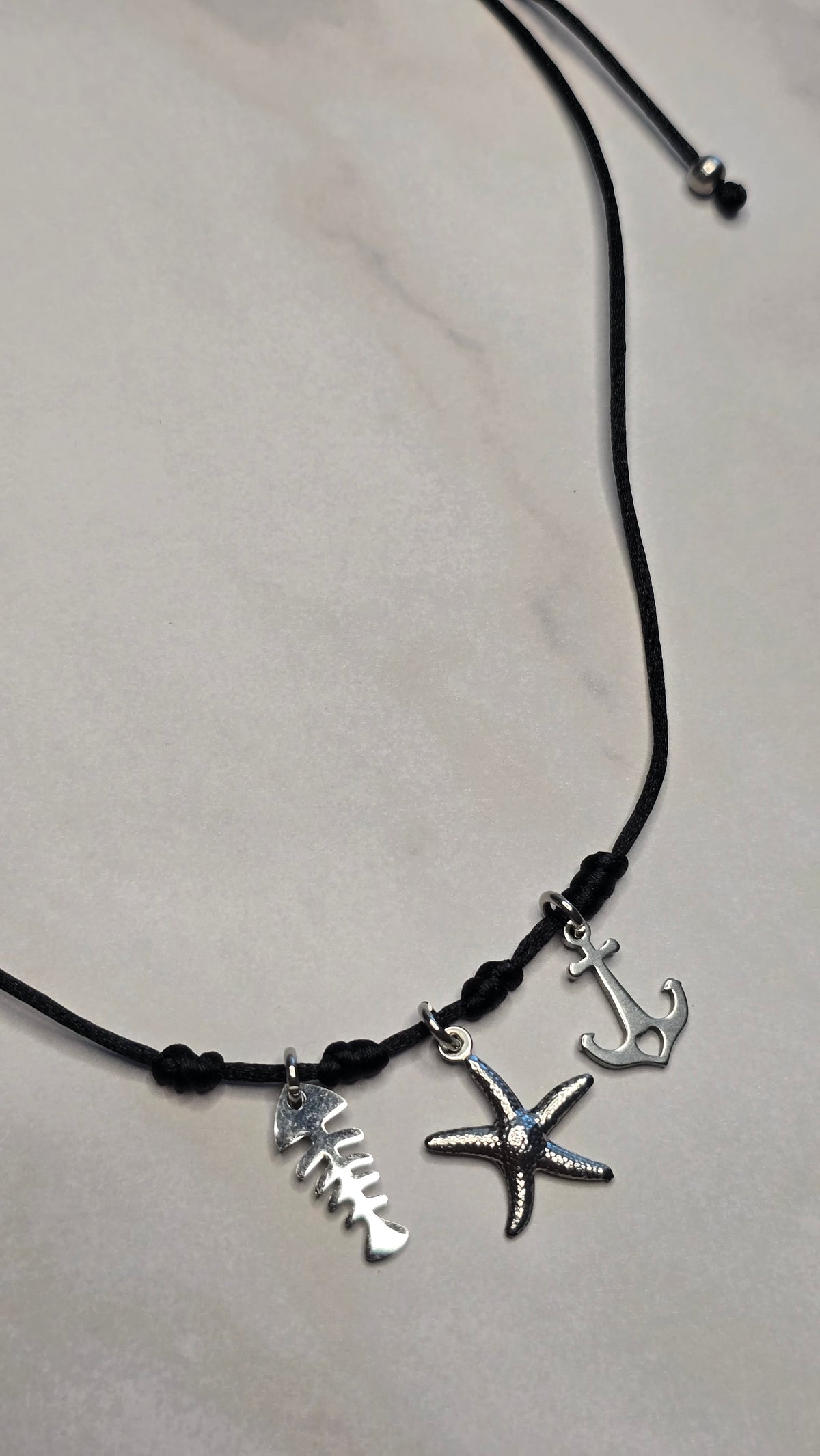 Fish Skeleton Adjustable Choker