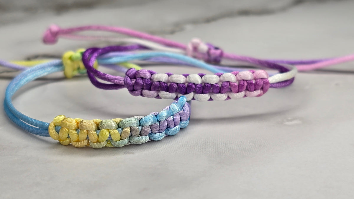 Rainbow Adjustable Bracelet for girls