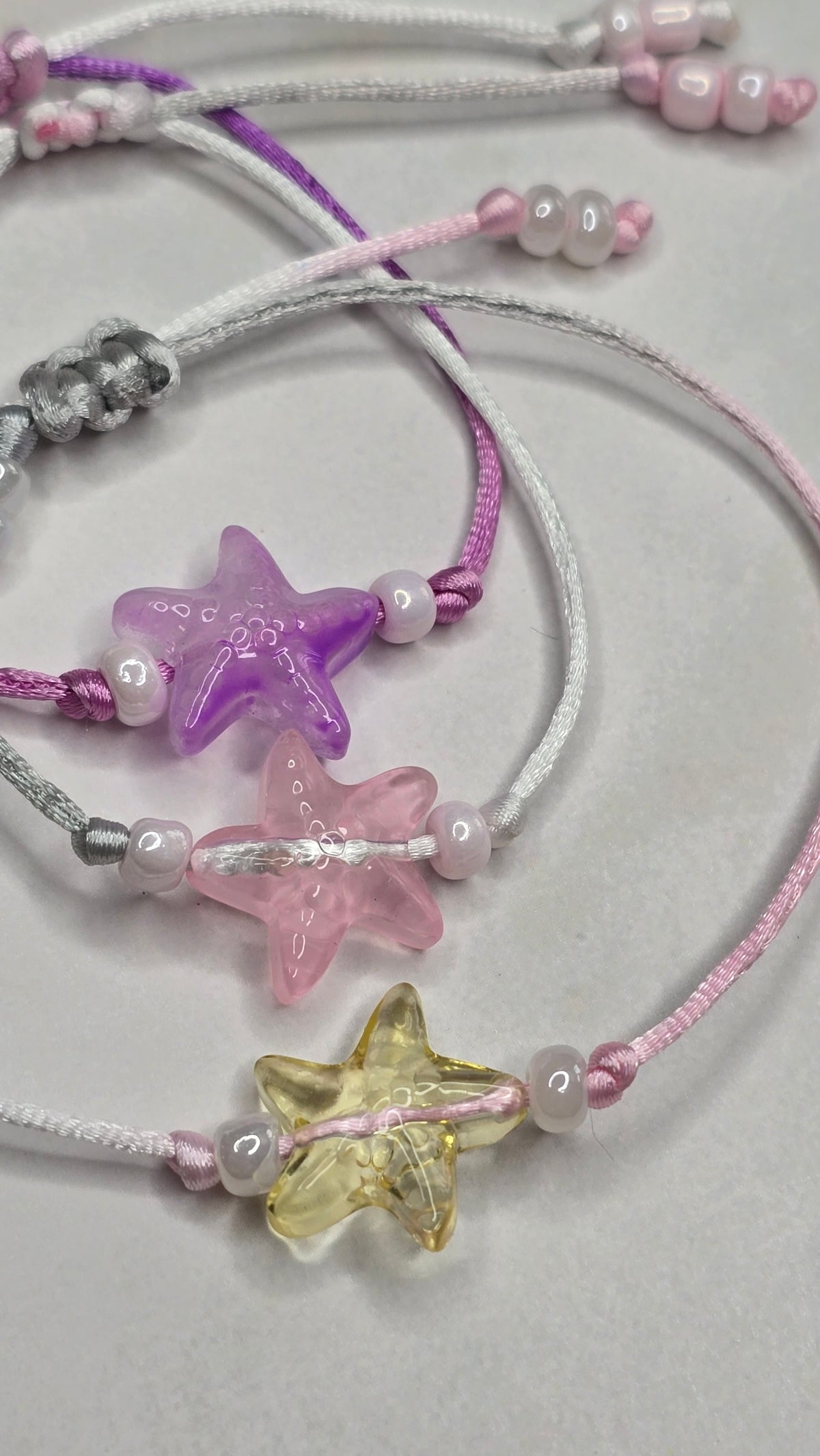 Starfish Adjustable Bracelet for girls • Salty Summer Collection 🏖🐚✨️