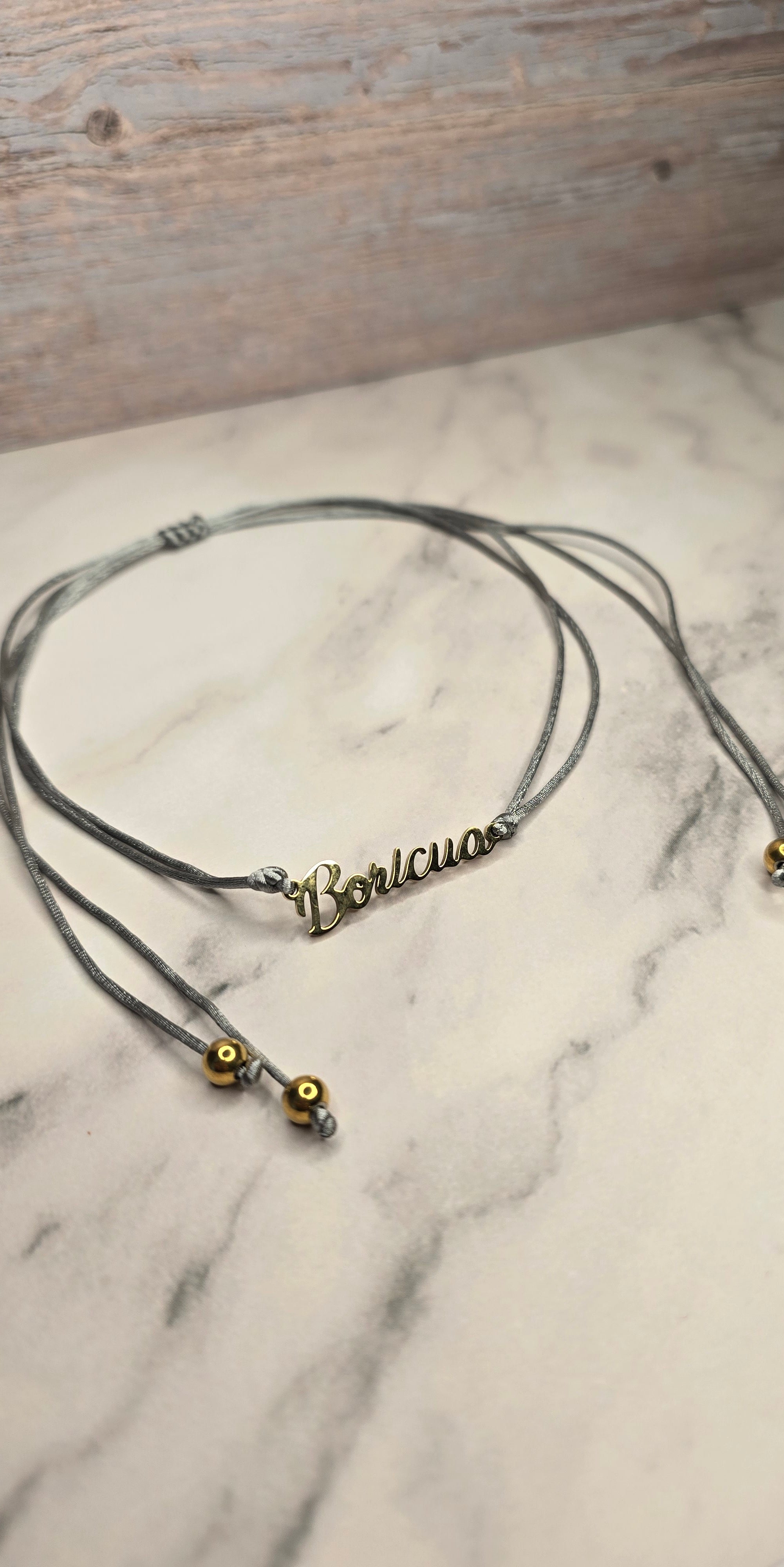 Orgullo Boricua Adjustable Necklace