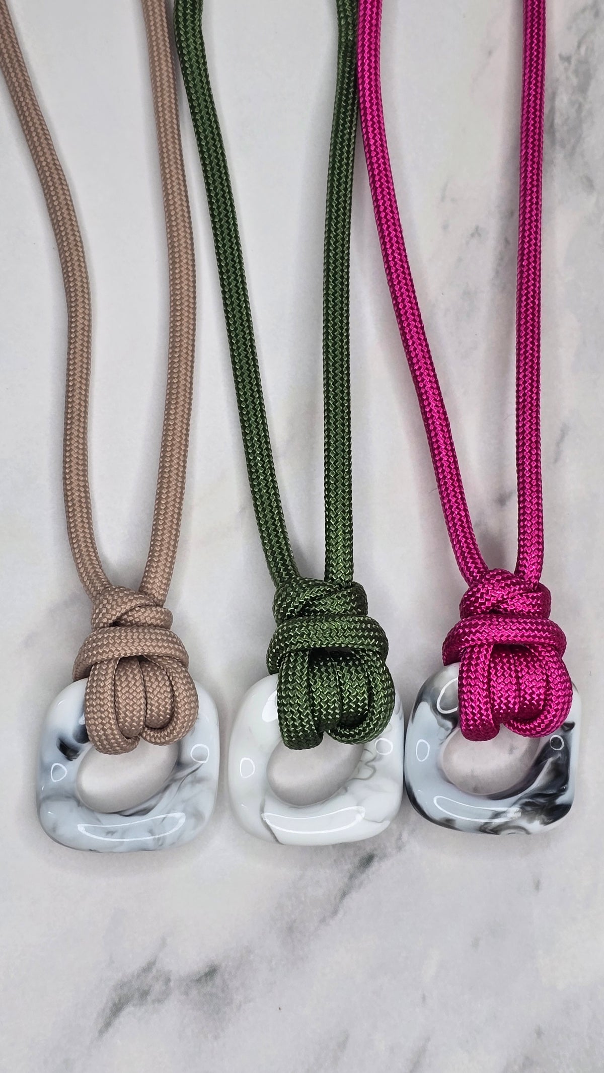 White Marble Necklace