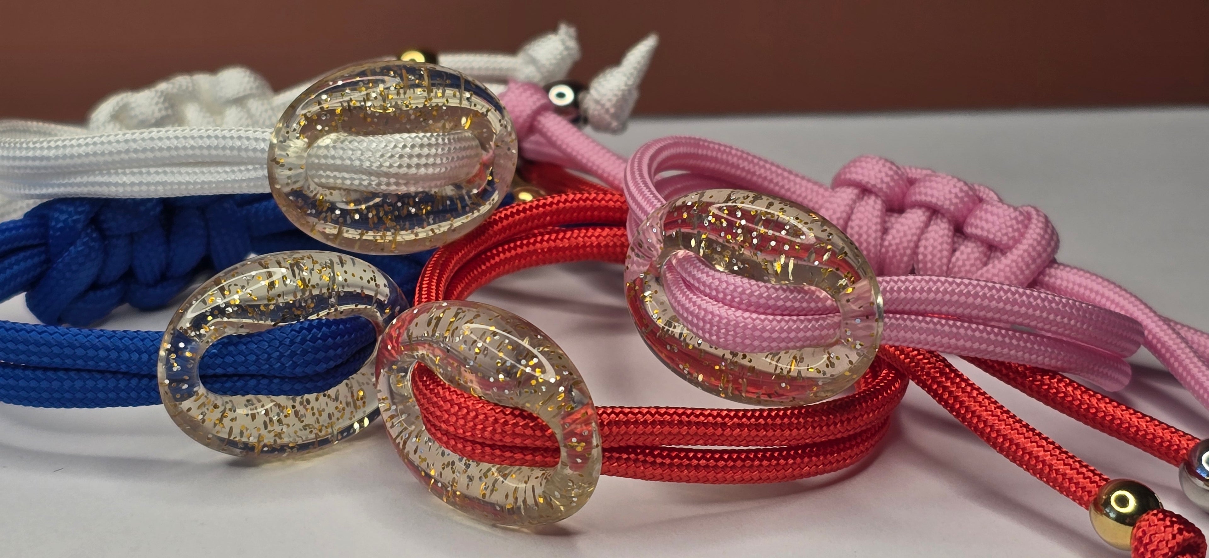 Spark of Love Adjustable Paracord Bracelet