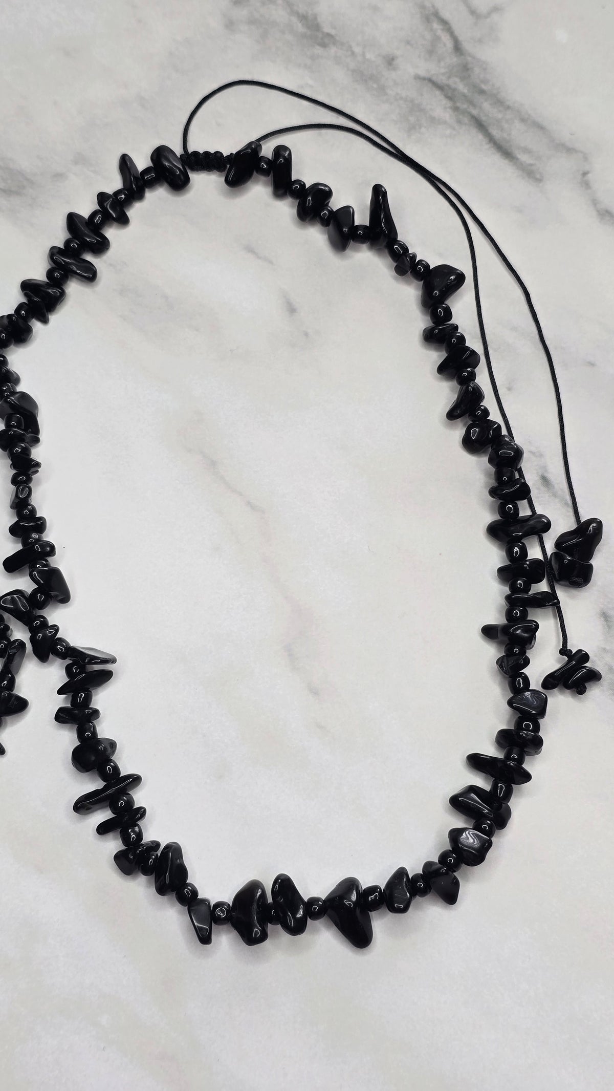 The Blackest Night Adjustable Necklace and Bracelet